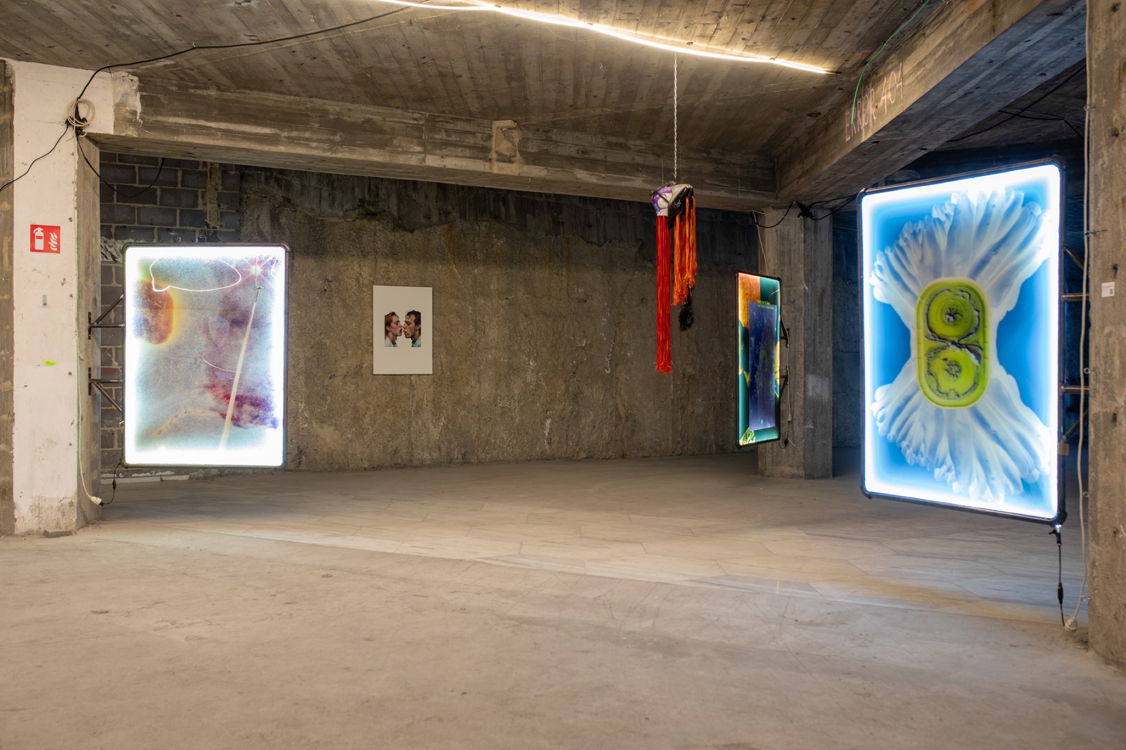 Past edition · curated artworks in raw industrial space