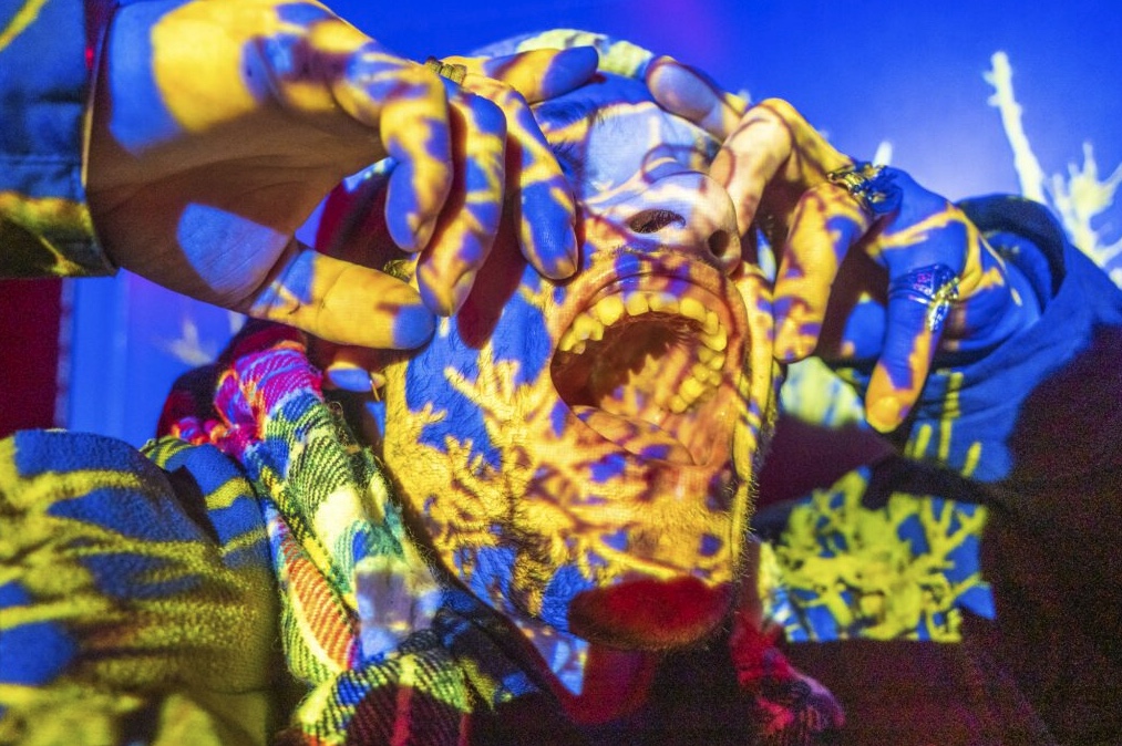 Past edition · projection-mapped portrait
